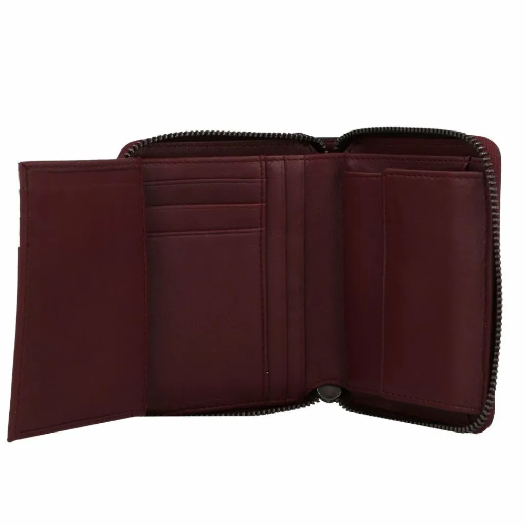 Liebeskind Damengeldbörsen Querformat<Conny Geldbörse RFID Schutz Leder 12.5 cm pomegranate