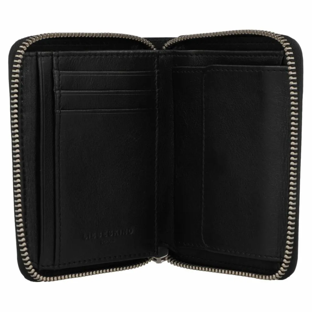 Liebeskind Damengeldbörsen Querformat<Conny Geldbörse Leder 12 cm black