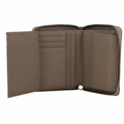 Outlet Liebeskind Conny Geldbörse RFID Schutz Leder 12.5 cm neutral grey