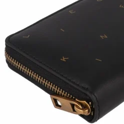 Liebeskind Damengeldbörsen Querformat<Dancing Letters Conny Geldbörse Leder 12.5 cm black