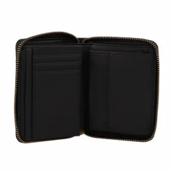 Liebeskind Damengeldbörsen Querformat<Dancing Letters Conny Geldbörse Leder 12.5 cm black