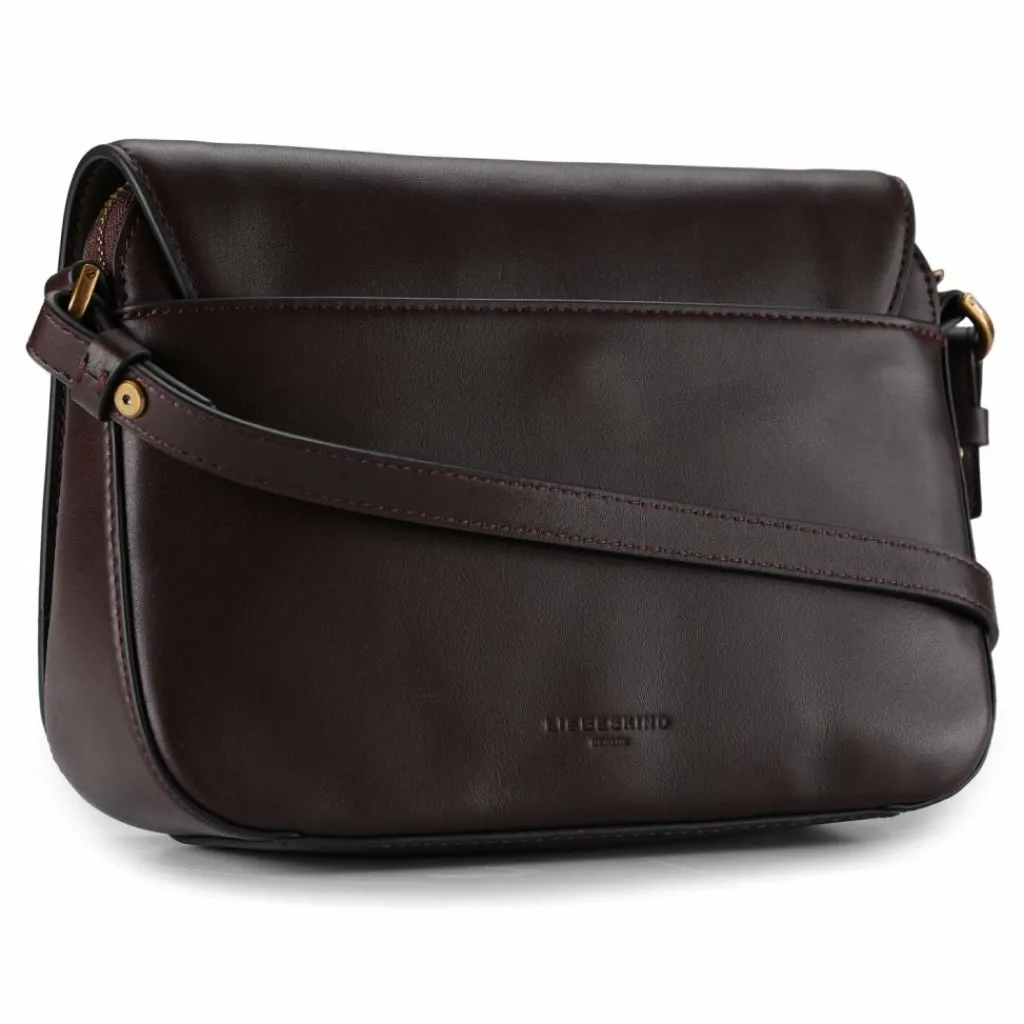 Clearance Liebeskind Dancing Letters Umhängetasche S Leder 23 cm burgundy