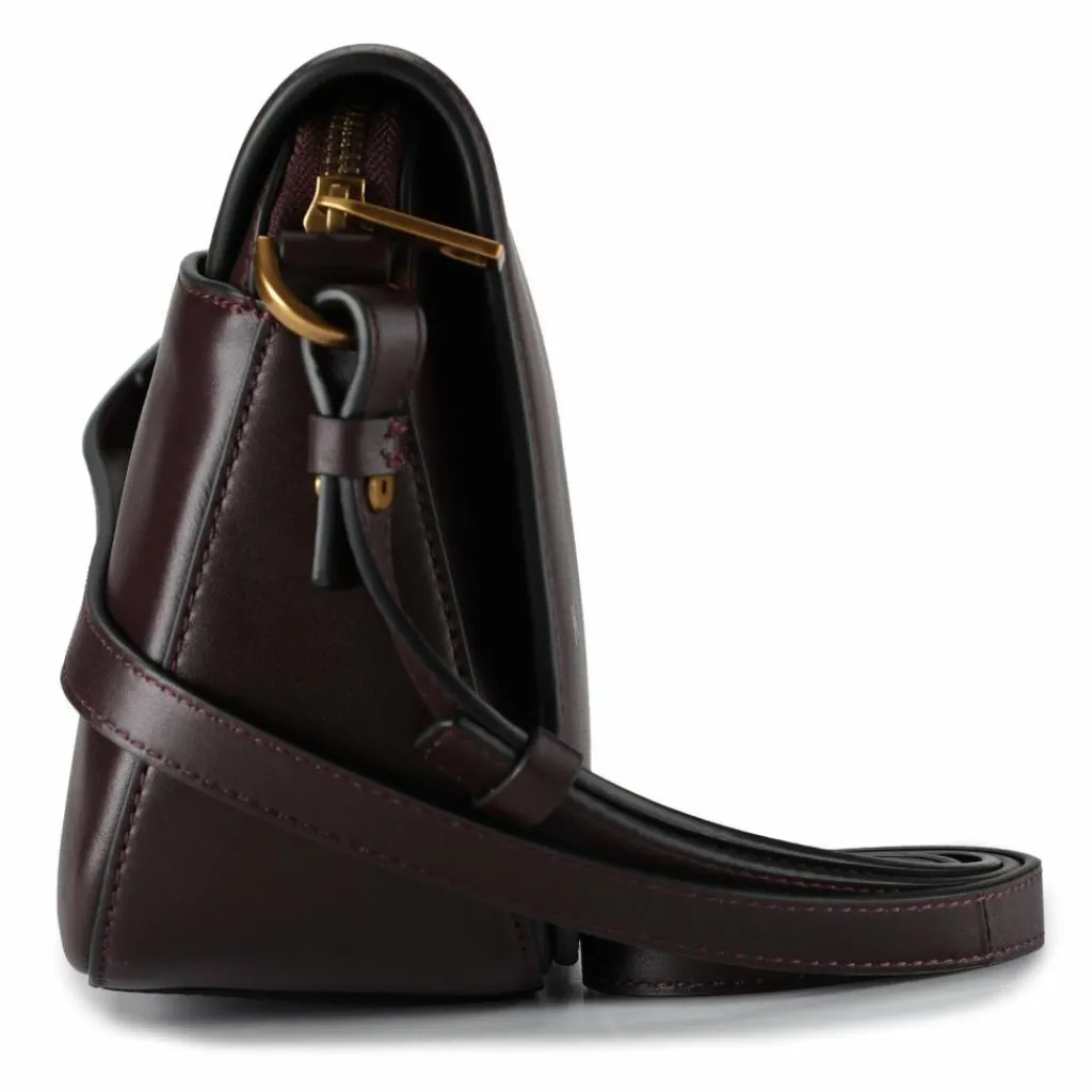 Clearance Liebeskind Dancing Letters Umhängetasche S Leder 23 cm burgundy