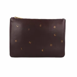 Liebeskind Dancing Letters Kosmetiktasche Leder 21 cm