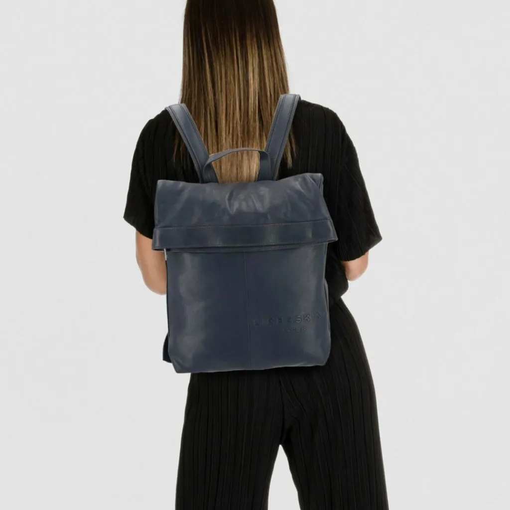 Liebeskind Daypacks|Lederrucksäcke<Elvira Daypack Leder 66 cm Laptopfach cobalt night