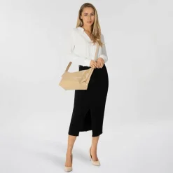 Hot Liebeskind Elvira Umhängetasche M 26 cm beige