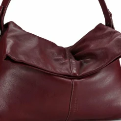 Liebeskind Schultertaschen|Henkeltaschen<Fiona Schultertasche Leder 33 cm pomegranate