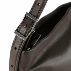 Liebeskind Schultertaschen|Henkeltaschen<Fiona Schultertasche Leder 32 cm roasted coconut