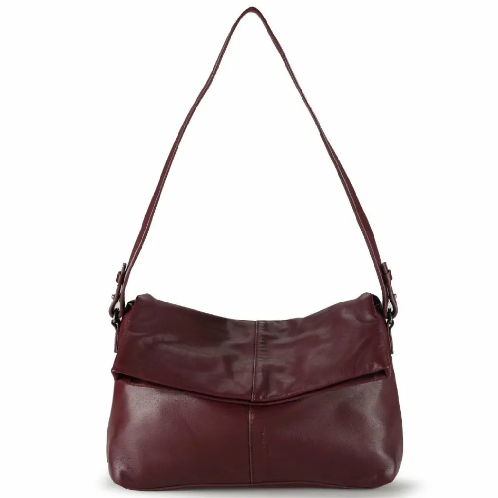Clearance Liebeskind Fiona Schultertasche Leder 29 cm pomegranate