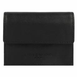 Liebeskind Damengeldbörsen Querformat<Geldbörse RFID Schutz Leder 10.5 cm black