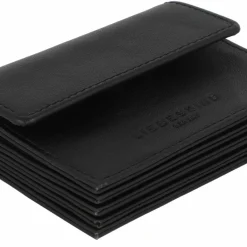 Liebeskind Damengeldbörsen Querformat<Geldbörse RFID Schutz Leder 10.5 cm black