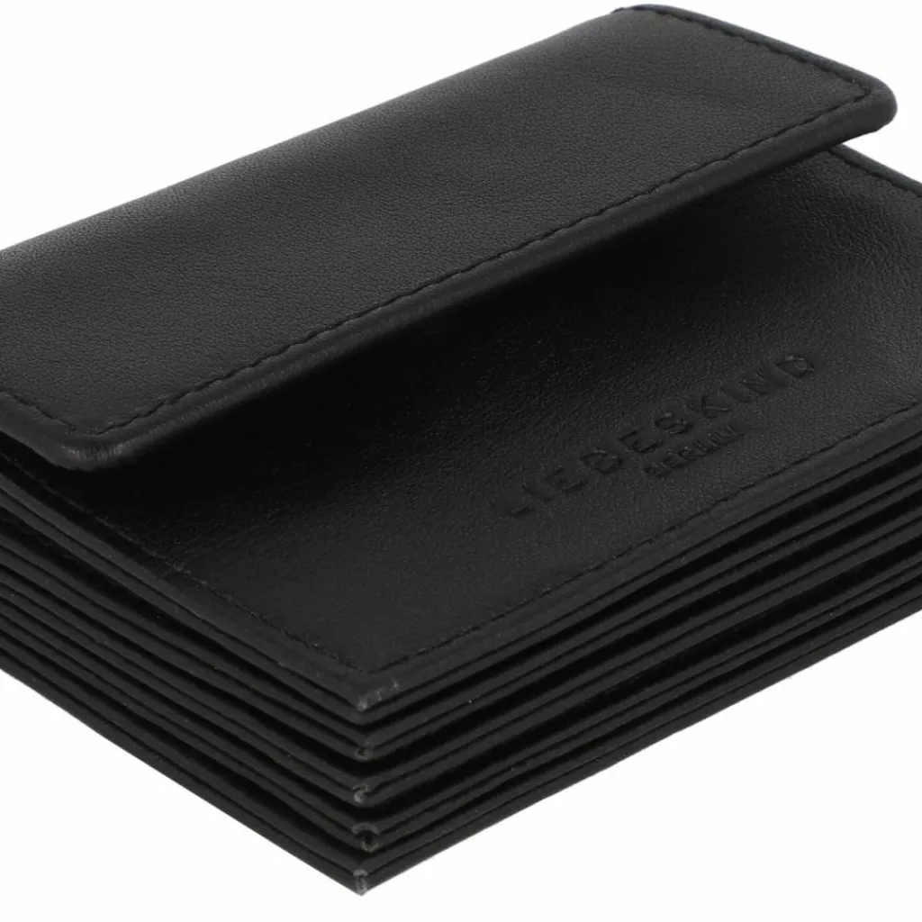 Liebeskind Damengeldbörsen Querformat<Geldbörse RFID Schutz Leder 10.5 cm black