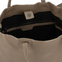 Liebeskind Schultertaschen<Hera Schultertasche Leder 42 cm neutral gray