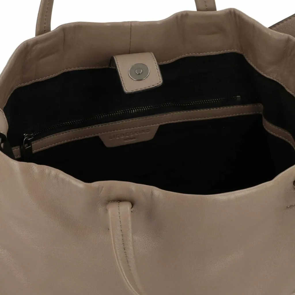 Liebeskind Schultertaschen<Hera Schultertasche Leder 42 cm neutral gray