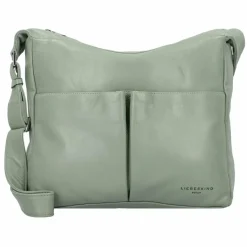 Liebeskind Henkeltaschen|Schultertaschen<Hera Schultertasche Leder 32 cm forest green