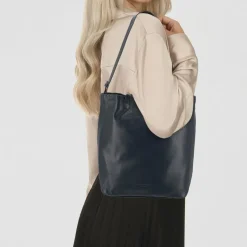 Liebeskind Shopper|Henkeltaschen<Hera Shopper Tasche L Leder 37 cm cobalt night