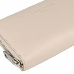 Liebeskind Damengeldbörsen Querformat<Lila Geldbörse Leder 16 cm milk