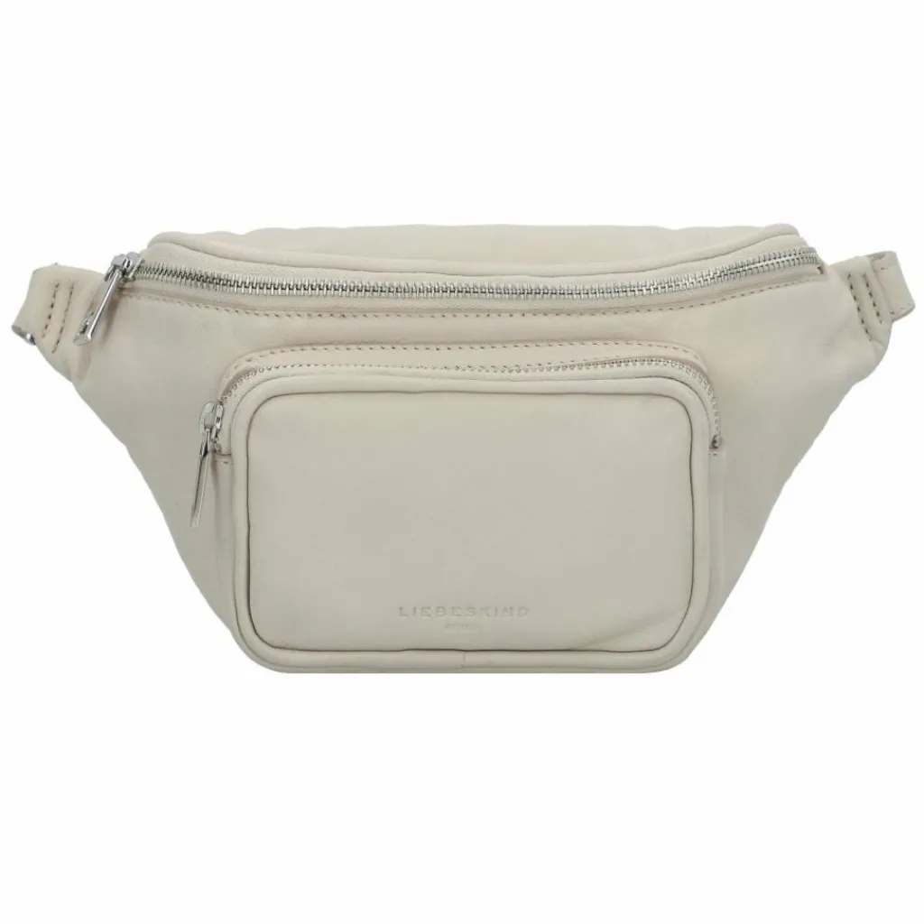 Hot Liebeskind Lila Gürteltasche Leder 23 cm milk
