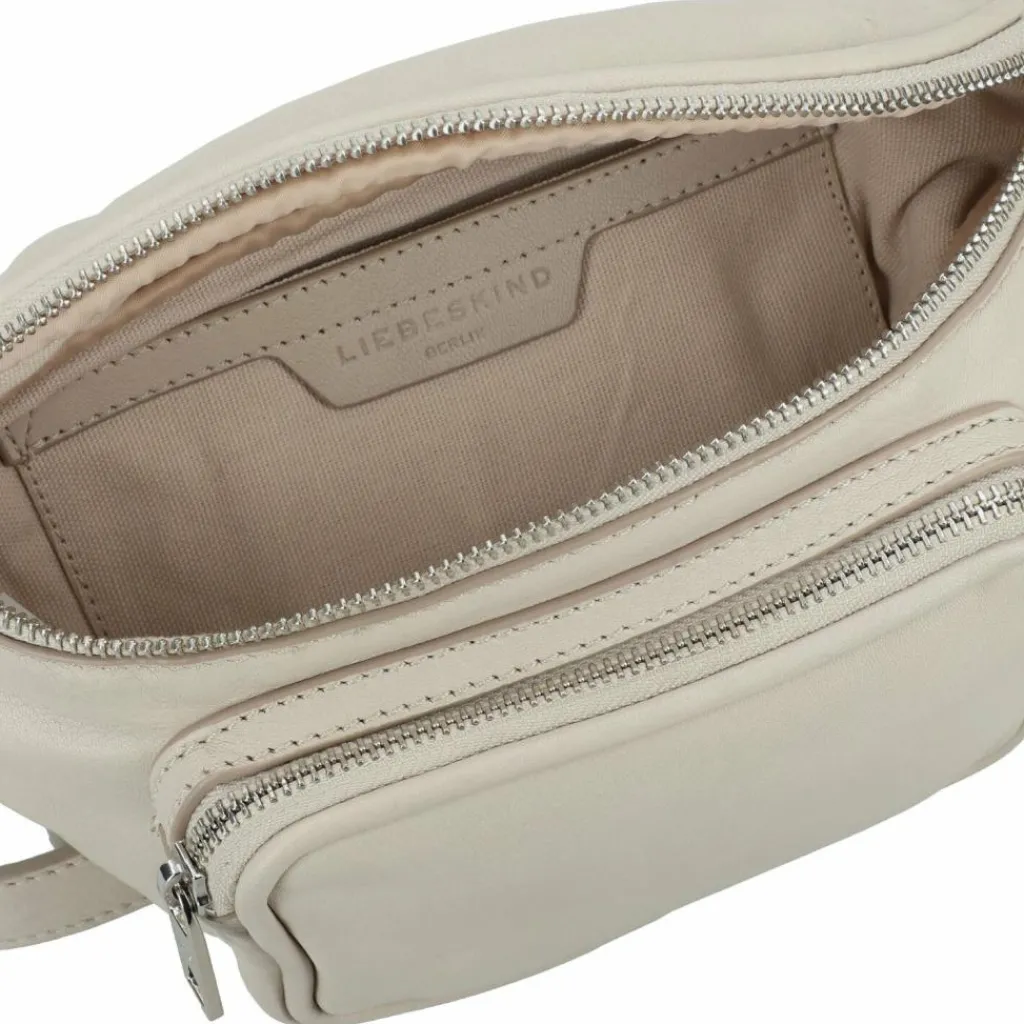 Hot Liebeskind Lila Gürteltasche Leder 23 cm milk