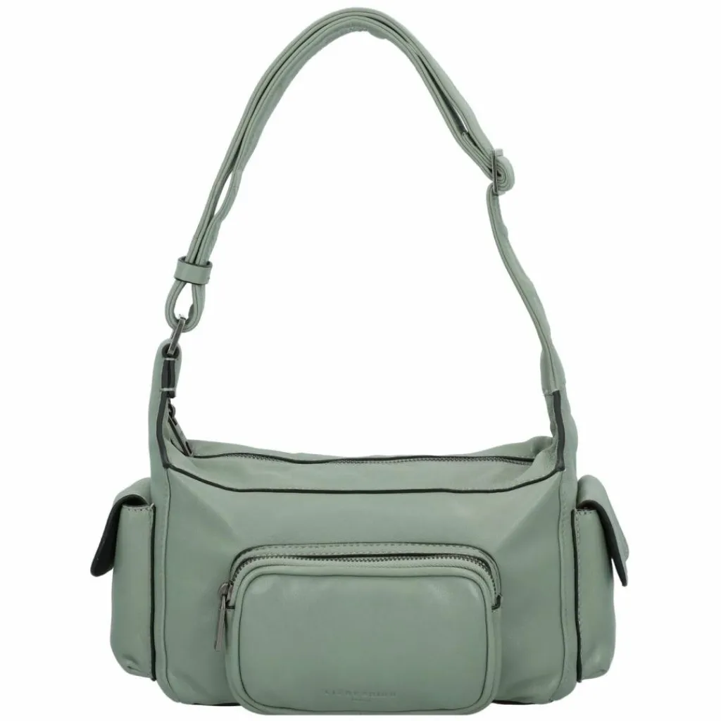 Liebeskind Lila Schultertasche Leder 33 cm
