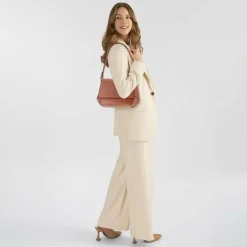 Liebeskind Schultertaschen<Lily Schultertasche M Leder 23 cm russet