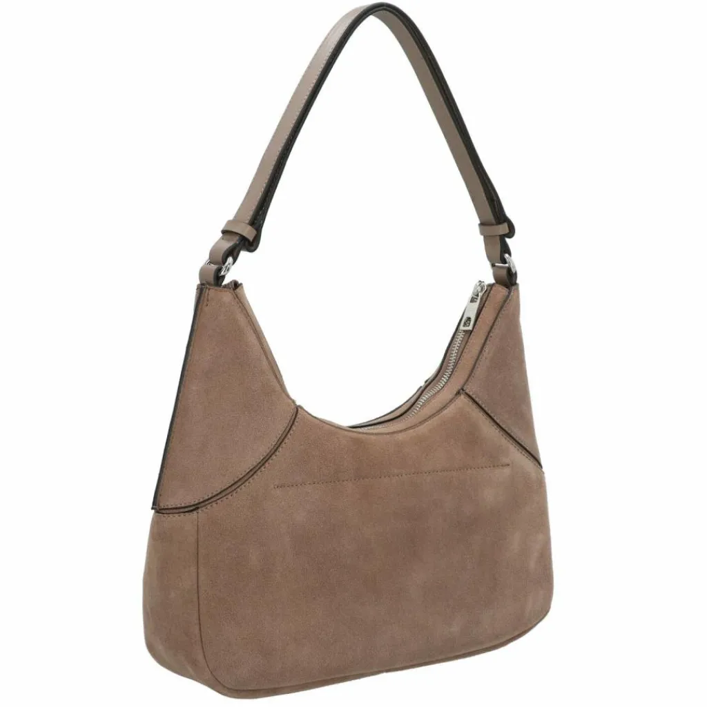 New Liebeskind Lily Schultertasche S Leder 32 cm neutral gray