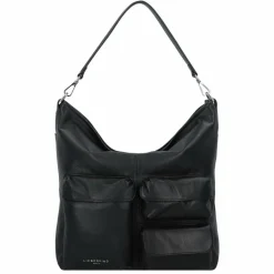 Liebeskind Henkeltaschen|Schultertaschen<LK 204 Schultertasche Leder 42 cm black