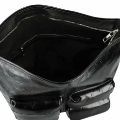 New Liebeskind LK 204 Schultertasche Leder 43 cm black