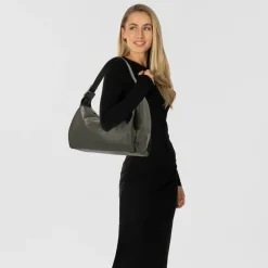 Outlet Liebeskind Lou 3 Schultertasche Leder 32 cm forest