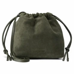 Clearance Liebeskind Lya Umhängetasche Leder 25 cm forest