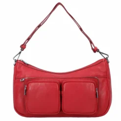 New Liebeskind Maia Schultertasche M Leder 35 cm true red