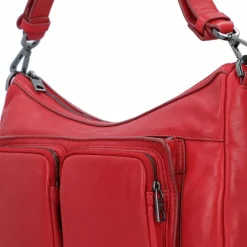 New Liebeskind Maia Schultertasche M Leder 35 cm true red