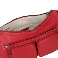 New Liebeskind Maia Schultertasche M Leder 35 cm true red