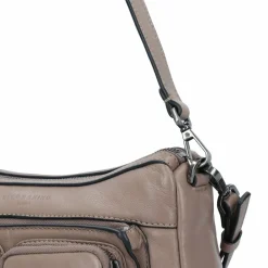 Liebeskind Schultertaschen<Maia Schultertasche S Leder 25 cm neutral gray