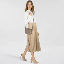 Liebeskind Umhängetaschen<Maia Umhängetasche S Leder 20 cm neutral gray