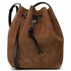 Liebeskind Beuteltaschen|Schultertaschen<Monogram Beuteltasche Leder 35 cm safari