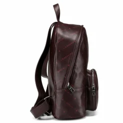 Liebeskind Lederrucksäcke|Daypacks<Monogram Daypack Leder 35 cm Laptopfach burgundy