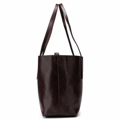 Liebeskind Henkeltaschen|Schultertaschen<Monogram Schultertasche Leder 47 cm burgundy