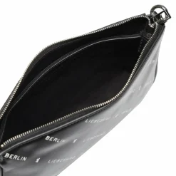 Liebeskind Schultertaschen<Monogram Schultertasche Leder 23.5 cm black