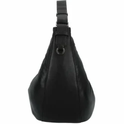 Outlet Liebeskind Moon Schultertasche Leder 58 cm black