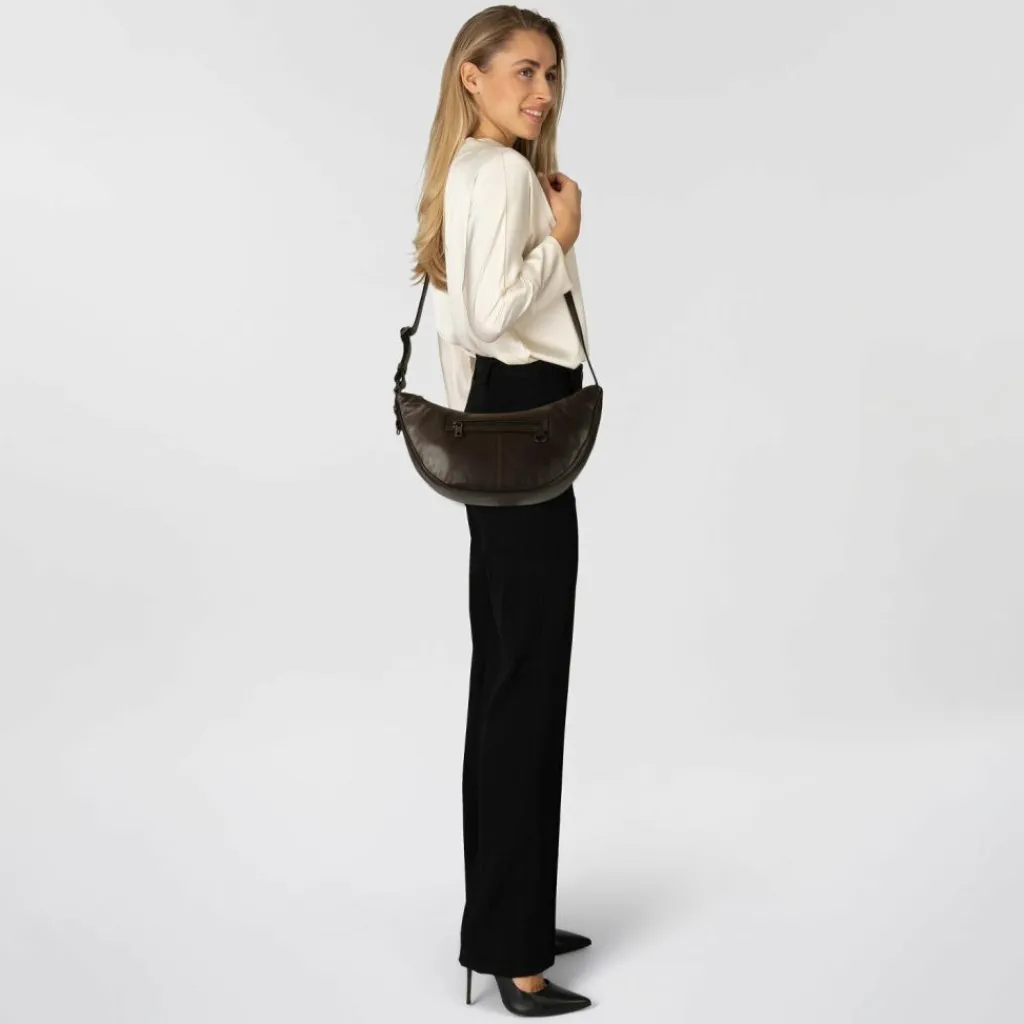 Liebeskind Umhängetaschen<Moon Umhängetasche Leder 38 cm roasted coconut