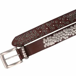 Damen Liebeskind Nietengürtel Leder