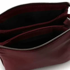 New Liebeskind Nina Mini Bag Umhängetasche Leder 18 cm pomegranate