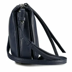 Liebeskind Nina Mini Bag Umhängetasche Leder 18 cm peacoat