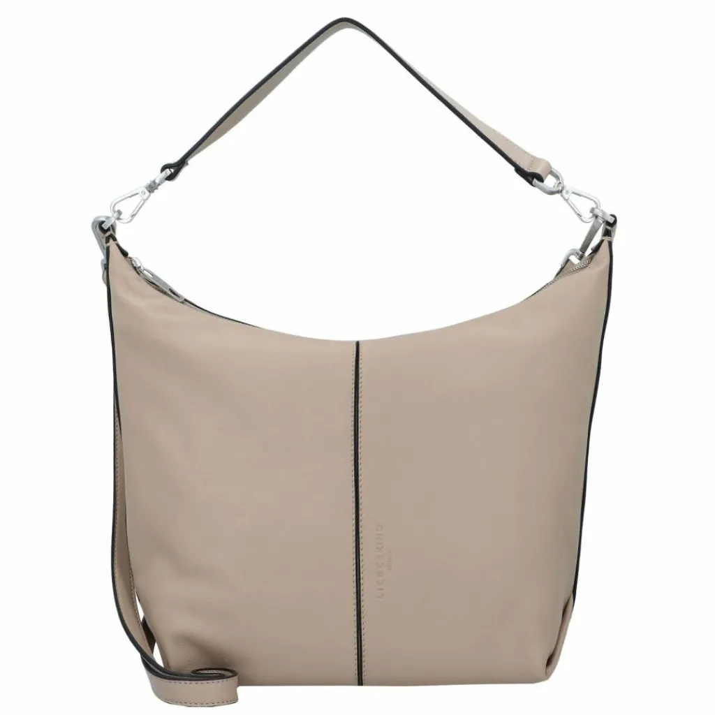 Outlet Liebeskind Paris Umhängetasche Leder 38 cm stone