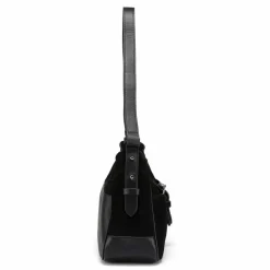 Outlet Liebeskind Ren Schultertasche Leder 30 cm black