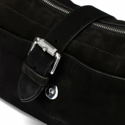 Outlet Liebeskind Ren Schultertasche Leder 30 cm black