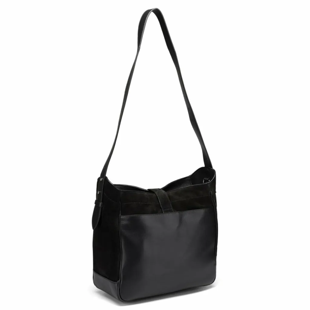 Liebeskind Schultertaschen|Henkeltaschen<Ren Schultertasche Leder 30 cm black