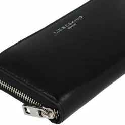 Clearance Liebeskind Sally Geldbörse RFID Schutz Leder 19 cm black