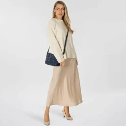 Liebeskind Umhängetaschen|Mini Bags<Sky II Mini Bag Umhängetasche Leder 18 cm peacoat